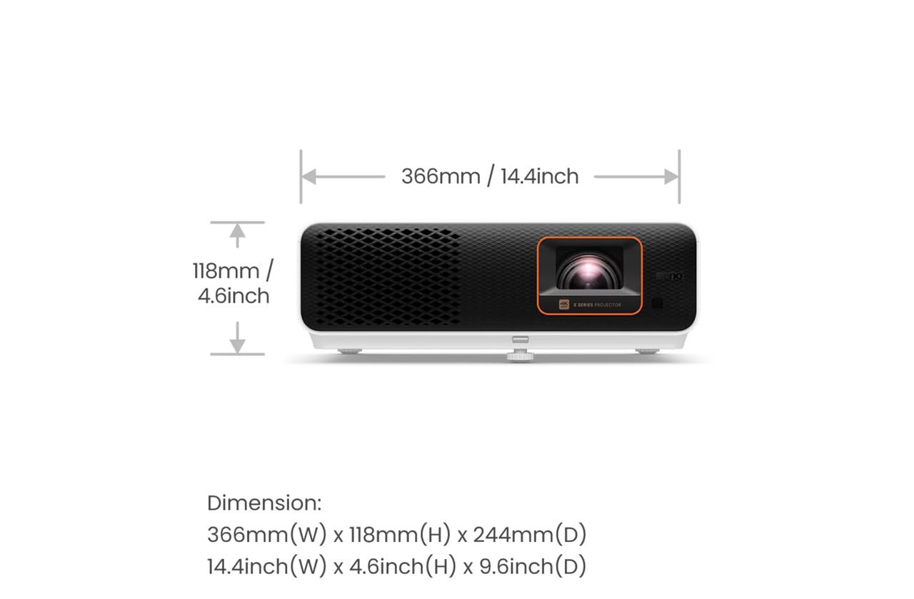 Amazon.com: BenQ X500i True 4K HDR Short Throw Gaming Projector